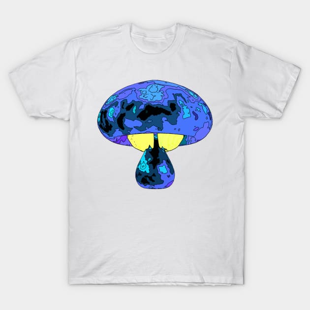 Magic Mushroom T-Shirt by LyttleDrummer